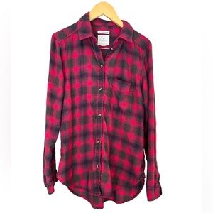 American Eagle Women’s Ahhmazingly Soft Boyfriend Flannel Small
